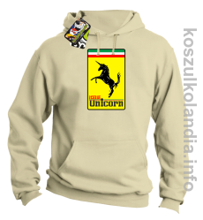 Unicorn Italia Parody Ferrari - bluza męska z kapturem 2