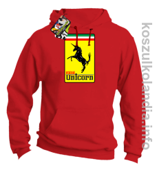 Unicorn Italia Parody Ferrari - bluza męska z kapturem 4