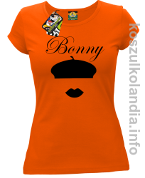 Bonny Retro - koszulka damska - pomarańczowa