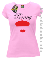 Bonny Retro - koszulka damska - różowa