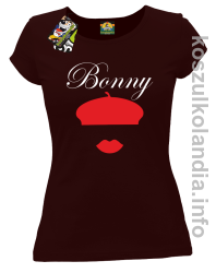 Bonny Retro - koszulka damska - brązowa