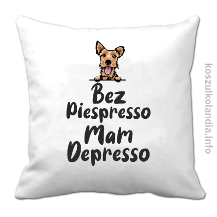 Bez piespresso Mam Depresso biała