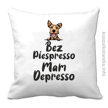 Bez piespresso Mam Depresso - poduszka