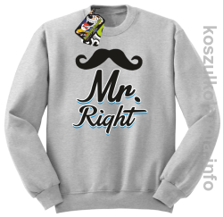 Mr Right - Bluza bez kaptura - melanż