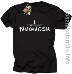 Perfekcyjny PAN CHAOSU - koszulka męska - brązowa