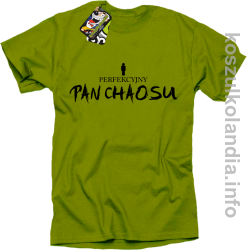 Perfekcyjny PAN CHAOSU - koszulka męska - zielona