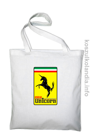 Unicorn Italia Parody Ferrari - torba na zakupy 3