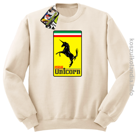 Unicorn Italia Parody Ferrari - bluza męska STANDARD bez kaptura 1