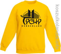 TYCHY Wonderland - bluza bez kaptura dziecięca - żółta