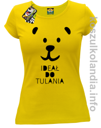 MISIO IDEAŁ DO TULANIA -  koszulka damska - żółta