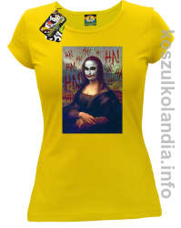 MonaLisa HelloJocker - koszulka damska żółta 