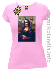 MonaLisa HelloJocker - koszulka damska jasny róż 