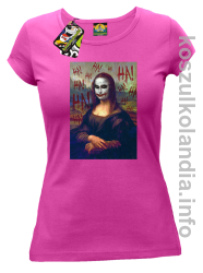 MonaLisa HelloJocker - koszulka damska fuchsia 