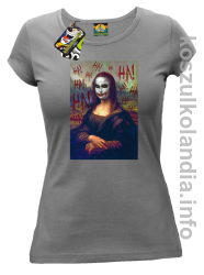 MonaLisa HelloJocker - koszulka damska szara 