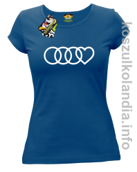 Audi LOVE niebieski