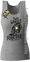 Two Wheels Forever Lubię zapierdalać - Top damski melanż 