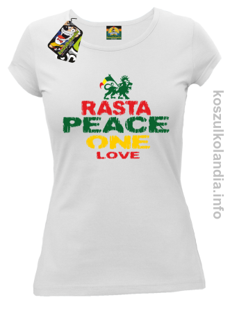 Rasta Peace ONE LOVE -  Koszulka damska