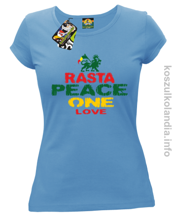 Rasta Peace ONE LOVE -  Koszulka damska