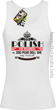 Polish for begginers Odd Pear Doll She - Top damski biały 