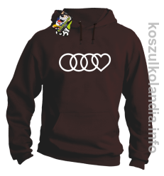 Audi LOVE brązowy