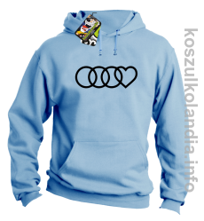 Audi LOVE błękitny