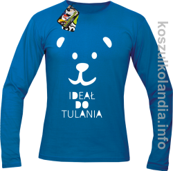 MISIO IDEAŁ DO TULANIA -  longsleeve męski - niebieski