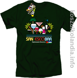 San Escobar Coctails - Koszulka męska butelkowa 