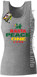 Rasta Peace ONE LOVE - top damski - melanż