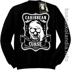 Caribbean curse - bluza z nadrukiem bez kaptura czarna