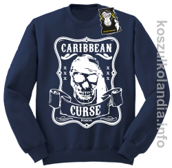 Caribbean curse - bluza z nadrukiem bez kaptura granatowa