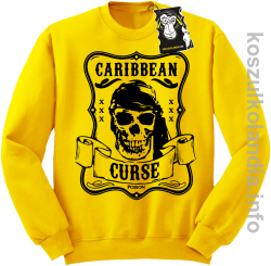 Caribbean curse - bluza z nadrukiem bez kaptura żołta