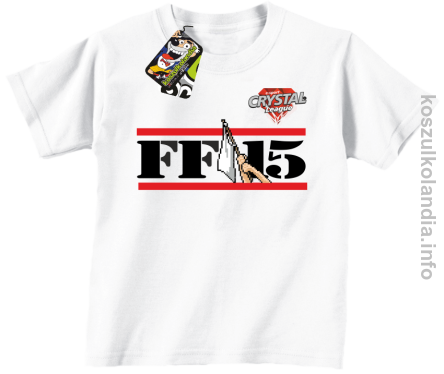 FF15 White Flag - koszulka dziecięca -5