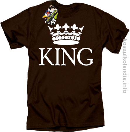 KING Crown Style - koszulka męska