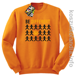 Be Different - bluza bez kaptura - pomarańczowa