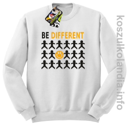 Be Different - bluza bez kaptura - biała