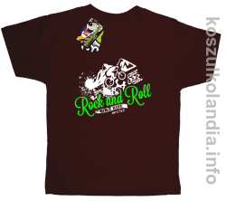 Rock & Roll Bike Ride est 1765 - Koszulka dziecięca brąz 