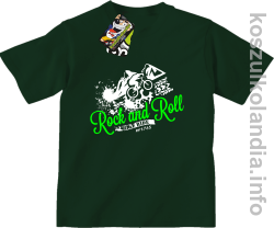 Rock & Roll Bike Ride est 1765 - Koszulka dziecięca butelkowa