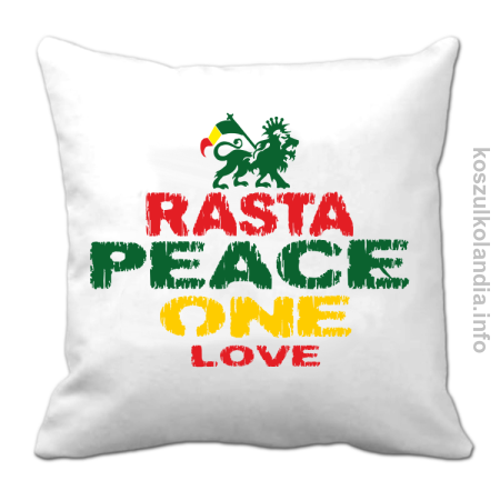 Rasta Peace ONE LOVE - poduszka
