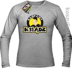 Zajefajny Ksiądz - Longsleeve męski - melanż