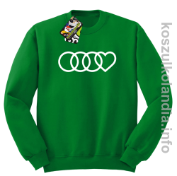 Audi LOVE zielony