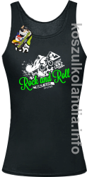 Rock & Roll Bike Ride est 1765 - Top damski czarny 