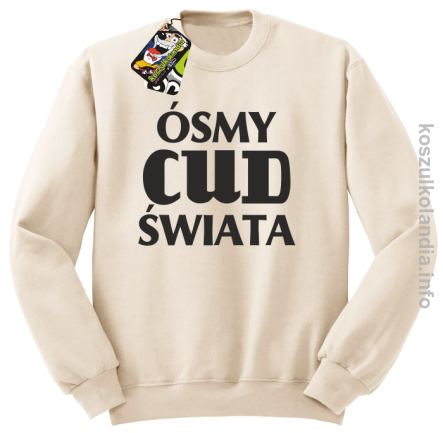 ÓSMY CUD ŚWIATA - Bluza bez kaptura - beżowa