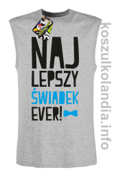 Najlepszy Świadek EVER - Bezrękawnik męski melanż 