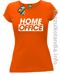 Home Office pomarańczowy