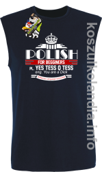 Polish for begginers Yes Tess Q Tess - Bezrękawnik męski granat