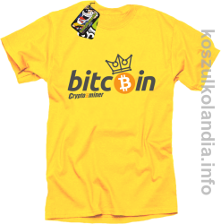 Bitcoin Standard Cryptominer King żółty