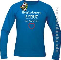 Najukochańszy łobuz na świecie - longsleeve - niebieski