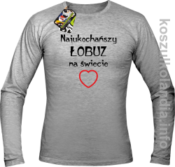 Najukochańszy łobuz na świecie - longsleeve - melanż