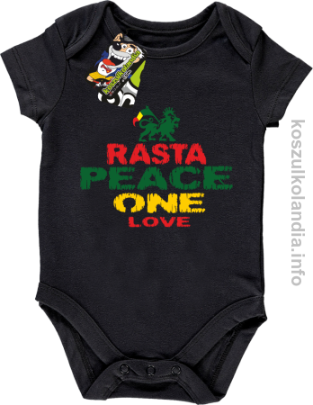 Rasta Peace ONE LOVE - body dziecięce