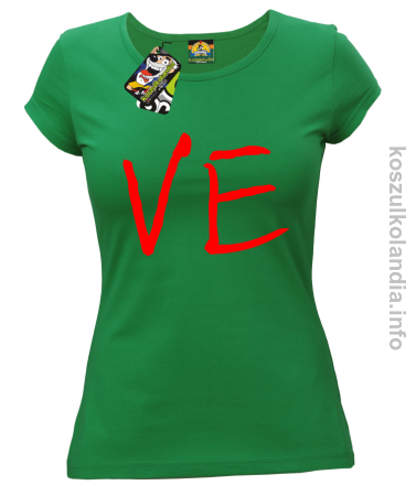 LO Część 2 LOVE Walentynki - koszulka damska